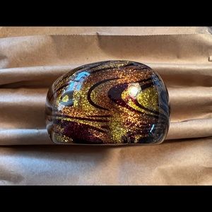 Lucite Wide Cuff Bracelet